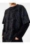 Cotton Comfortable Fit Washable Crew Neck Layered Long Sleeve T-Shirt - 4