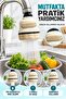 3 Function Kitchen Sink Head 360 Degree Swivel Faucet Spout Saving