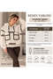 Knitted Fleece-Look Hooded Zippered Cardigan with Pockets – Casual and Stylish for Winter - 4