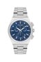 Men's Wristwatch 3 Atm Water Resistant Silver Color Steel Band Agr06
