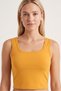 Women's Orange Thick Strap Crop