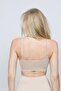 Women's Skin Color V-Neck Bustier - 4