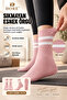 Pink Socks with Anti-Slip Soles for Yoga and Pilates - 6