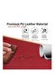 Large Double Sided PU Mouse Pad and Desk Mat,80 x 40 cm,Waterproof Non-Slip Table Protector for Office and Gaming,Red and Yellow - 3
