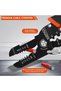 Professional 5-in-1 Wire Stripper,Cutter,and Crimper Tool,Chrome Vanadium Steel Pliers for AWG 10-20 - 4