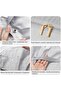 2 PCS Compression Storage Bags,Heavy Duty Space Saving Organizers for Clothing,Blankets and Bedding - 4