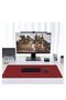 Large Double Sided PU Mouse Pad and Desk Mat,80 x 40 cm,Waterproof Non-Slip Table Protector for Office and Gaming,Red and Yellow - 6