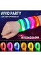LED Light Up Bracelets,12/6 Pack Flashing Glow Armbands for Kids and Grown-up,Party Supplies for Concerts and Night Events - 4