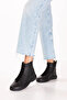 Genuine Leather Lace up Boots - 4