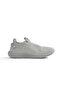 Unisex Gray Knitted Mesh Detailed Lace-Up Sneaker - 4