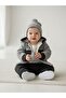 Baby Boy Long Sleeve T-Shirt Hooded Jacket Triple Tracksuit Set - 3