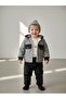 Baby Boy Long Sleeve T-Shirt Hooded Jacket Triple Tracksuit Set - 2