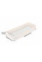 In-Cabinet Rail Sliding Organizer Shelf – Multi-Purpose Drawer Organizer and Storage Shelf - 5