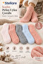 Women's Winter Colorful Plush Sleeping Socks 5 Pairs