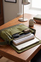 Gk16 Postman Horizontal Crossbody Bag Green-Green - 4