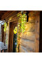 2M (6.56Ft) Warm White Flower Green Leaf String Lights USB And Battery Powered Ivy Vine Fairy Lights - 5