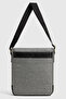 Gk15 Postman Vertical Crossbody Bag Gray Black - 5