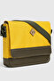 Gk16 Postman Flat Crossbody Bag Yellow-khaki - 5