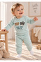 100% Cotton Baby Underwear Set with Forest Bear Figure - 2