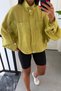 Transparent Jacket Shirt with Large Pockets and Standing Collar Per9753 - 2