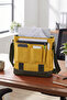 Gk15 Postman Vertical Crossbody Bag Yellow-khaki - 3
