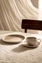 Roma Beige Porcelain 18 Piece Cake and Tea Serving Set - 3