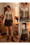 Lolita French Bustier Vintage Blouse