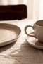 Roma Beige Porcelain 18 Piece Cake and Tea Serving Set - 5