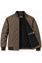 Men's (Hakim Collar) Bondet Fabric Fur and Waterproof-Windproof Winter Coat