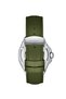 LC08125.375 Men Automatic Display Watch & Leather Strap Dark Green - 5