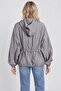 Stone Hooded Woven Jacket Lby0087 Gray - 7