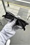 Polarized Glass Black Men's Sunglasses with Metal Hinges - 4