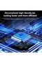 SILVER NEW TH16 Pro Mobile Cooler 24W Magnetic/Back-clip Ice Cooling Radiator Digital Display RGB Li - 5