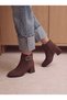 Nova Gala Women's Heeled Boots 0012863 Brown Suede - 2