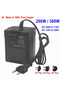 200W 220V to 110VAC EU Plug Power Transformer Voltage Regulator 220V To 110V Voltage Converter Step-