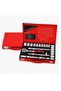 1/2" Drive Socket Set–24PCS Metric & SAE Socket Kit with Ratchet Wrench Chrome Vanadium Steel - 2