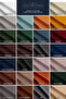Velvet Textured Red Seamless Tablecloth with Rich Color Options - 3