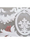 Fleur Ecru Embroidered Linen Farbela Curtain (Measurements Width X Length) - 4