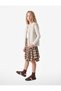 Crew Neck Sleeveless Faux Fur Vest - 2