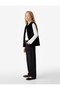 Crew Neck Sleeveless Faux Fur Vest - 3