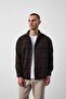 Brandon Relaxed Fit Cotton Wide Striped Lumberjack Men's Shirt - Brown - 3