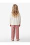 Rabbit Embroidered Crew Neck Long Sleeve Embroidered Sweatshirt - 3