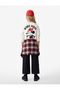 Minnie Mouse Printed Long Sleeve Crew Neck Licensed Fleece-Lined Sweatshirt - 2