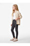 Elastic Waist Heart Patterned Cotton Leggings - 2