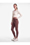 High Waist Slim Fit Sports Leggings with Stitching Detail - 2