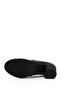 Women/Girls Black Medium Thick Heeled Genuine Leather Shoes - 6
