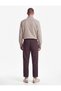 Cotton Pocketed Regular Fit Trousers with Drawstring Waist - 4