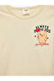 Cotton Crew Neck Teddy Bear Printed Long Sleeve T-Shirt - 7
