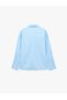 Classic Collar Cotton Comfortable Fit Long Sleeve Striped Poplin Shirt - 7