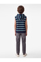 Three Thread Printed Oversize Hooded Sleeveless Sweatshirt - 3